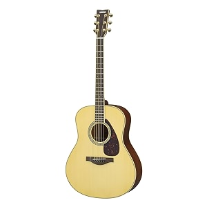 yamaha l-series ll6 acoustic-electric guitar - mahogany natural