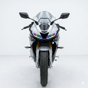 yamaha r15 v3  v3s smart rgb mobile app control drl - 142 modes - plug amp play - classic edition