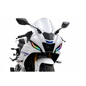 yamaha r15 v4 smart rgb mobile app control drl - 142 modes - plug amp play - classic edition