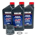 Yamaha Viking 700/ Viking VI 700 (2014-2024) all Models Cold Weather Oil Filter Change Kit Yamaha Part# 5GH-13440-90-00 Supercedes Part# 5GH-13440-80-00 and 4 Quarts All Purpose LUB-5W30-AP-12