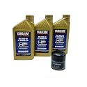 Yamaha Wolverine 350/450 (2006-2010) all Models HP Oil Filter Change Kit Yamaha Part# 5GH-13440-71-00, 3 Quarts Hi Performance LUB-10W40-FS-12