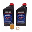 Yamaha WR 450 F (2016-2024) all Models Oil Filter Change Kit Yamaha Part# 5D3-13440-09-00 and 2 Quarts All Purpose LUB-10W40-AP-12