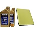 Yamaha XT 225 / SEROW (1992-2007) all Models Oil and Air Filter Change Kit Yamaha Part# 5H0-13440-09-00 and 2 Quarts All Purpose LUB-10W40-FS-12
