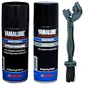 YAMAHA Yamahalube Chain Lube, Chain Clean, & Chain Clean Brush, Chain Lubrication, 120 Ml