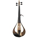 Yamaha YEV104 Electric Violin – Full-Size, Brown Finish, Durable and Lightweight Design, Built-in Pickup System, Comfortable Playability, Expressive Tone