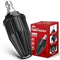 YAMATIC Rotating Turbo Nozzle for Pressure Washer, 3000 PSI, 1.2-3.0 GPM