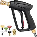 YAMATIC Short Pressure Washer Gun Swivel Brass 3/8" Quick Connect 4000PSI
