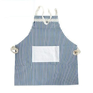 yanci aprons for women and men adjustable kitchen cooking apron with pockets cotton linen soft chefs apron for baking gardening cooks restaurant bbq