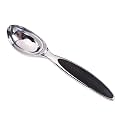 YANCI Heavy Duty Ice Cream Scoop, Stainless Steel Ice Cream Spoon with Soft and Comfortable Rubber Handle, Kitchen Gadgets for Cookie Dough, Gelato, Sorbet, Sundaes and More