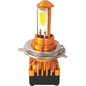 yango 45w super bright h4 led headlight bulb for bike scooter 4500 lumens 8000 rpm cooling fan full aluminium body 12 months warranty
