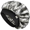 YANIBEST Soft Satin Bonnet for Men Women, Sleep Cap to Maintain Moisture