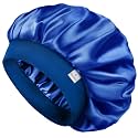 YANIBEST Soft Satin Bonnet for Men Women, Sleep Cap to Maintain Moisture