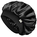 YANIBEST Soft Satin Bonnet for Men Women, Sleep Cap to Maintain Moisture