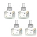 Yankee Candle Beach Walk Home Fragrance Refills: Salt Water, Sea Musk &amp; Tangerine (Pack of 4)