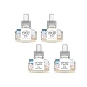 Yankee Candle ScentPlug Refill for Plug in Air Fresheners, Scented Oil Refills, Long Lasting Home Fragrance, Sun &amp; Sand (Pack of 4)