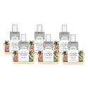 Yankee Candle ScentPlug Refill for Plug in Air Fresheners, Scented Oil Refills, Long Lasting Home Fragrance, Christmas Cookie (Pack of 6)