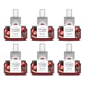 Yankee Candle ScentPlug Refill for Plug in Air Fresheners, Scented Oil Refills, Long Lasting Home Fragrance, Odor Eliminating Fragrance, Sparkling Cinnamon (Pack of 6)