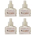 Yankee Candle ScentPlug Refill for Plug in Air Fresheners, Scented Oil Refills, Long Lasting Home Fragrance, Vanilla Creme Brulee (Pack of 4)