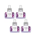 Yankee Candle ScentPlug Refill for Plug in Air Fresheners, Scented Oil Refills, Long Lasting Home Fragrance, Lilac Blossoms (Pack of 4)