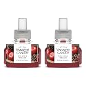 Yankee Candle ScentPlug Refill for Plug in Air Fresheners, Scented Oil Refills, Long Lasting Home Fragrance, Odor Eliminating Fragrance, Red Apple Wreath (Pack of 2)