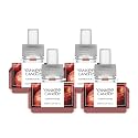 Yankee Candle ScentPlug Refill for Plug in Air Fresheners, Scented Oil Refills, Long Lasting Home Fragrance, Odor Eliminating Fragrance, Ciderhouse (Pack of 4)