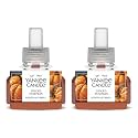 Yankee Candle ScentPlug Refill for Plug in Air Fresheners, Scented Oil Refills, Long Lasting Home Fragrance, Spiced Pumpkin (Pack of 2)