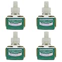Yankee Candle ScentPlug Refill for Plug in Air Fresheners, Scented Oil Refills, Long Lasting Home Fragrance, Odor Eliminating Fragrance, Shimmering Christmas Tree (Pack of 4)