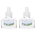 Yankee Candle ScentPlug Refill for Plug in Air Fresheners, Scented Oil Refills, Long Lasting Home Fragrance, Clean Cotton (Pack of 2)