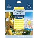 Yankee Candle Whole Home Air Freshener, Long Lasting Odor Eliminating Fragrance for Home, Continuous Room Freshener, Sicilian Lemon (Pack of 1)