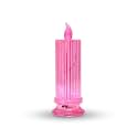 Large Crystal Candle Lights – Elegant Decorative LED Candles for Home, Festive & Party Décor (Multicolor)