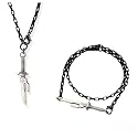 Toji Fushiguro Sword Necklace Anime Jujitsu Kaisen Toji Sword Cosplay Bracelet Accessories