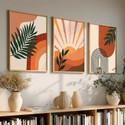 Yanveer Big Aesthetic Boho Wall Art Canvas