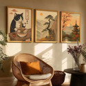 Yanveer Big Aesthetic Japanese Zen Wall Art