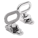 Yanyu 2 Pack Folding Mast Step Safety Marine Stainless Steel 316 for Boat,Yacht,Car,Rv,Truck Transom