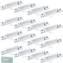 Yaocom 16 Pcs Window Sash Lift, Die-cast Zinc 3-5/16" Handle, White