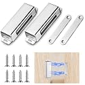 Yaocom 2 Pcs 150lb Stainless Steel Heavy Duty Magnets Door Catch,2.95 Inch