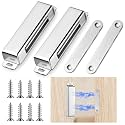 Yaocom 2 Pcs 150lb Stainless Steel Heavy Duty Magnets Door Catch,3.74 Inch