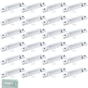 Yaocom 24 Pcs Window Sash Lift, Die-cast Zinc 3-5/16" Handle, White