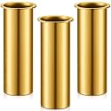 Yaocom 3 Pcs Brass Drain Tube Boat Drain Tube Livewell Overflow Plug