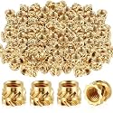 Yaocom 500 Pcs M3 Threaded Inserts M3 x D5 x L4 Heat Set Inserts