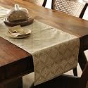 THE YARD HOUSE, Wipeable and Anti-Skid Table Runners (Dusty Rose, 60"X14" - 4 Seater)