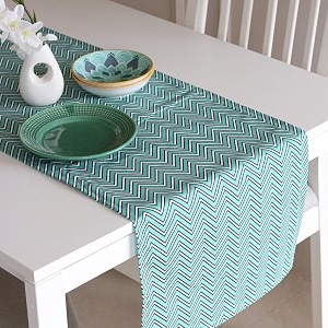 the yard house wipeable and anti-skid table runners dusty rose 6034x1434 - 4 seater