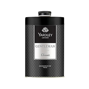 yardley london gentleman classic deodorizing talc for men 100g