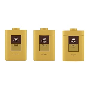 yardley london gold talc - 250gm pack of 3