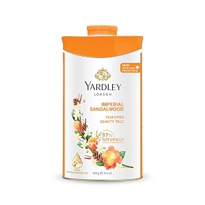 yardley london imperial sandalwood talc for women 100g