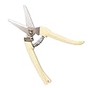 One Hand Garden Pruner Shears Stainless Steel, Sharp Lightweight