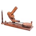 Yarn Winder – Large Handcrafted Wooden Ball Winder for Knitting, Crocheting &amp; Weaving – Heavy-Duty Natural Rosewood Yarn Winder for 8-12 oz Yarn Cakes