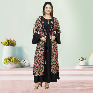 yarnefy flareda-line gown