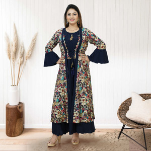 yarnefy flareda-line gown