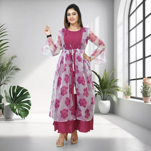 yarnefy flareda-line gown